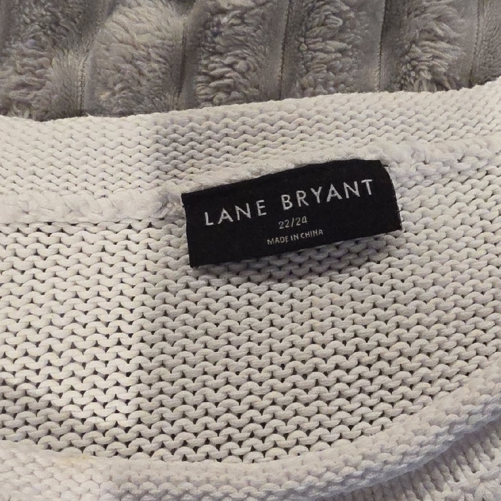 Lane Bryant Classic White Sweater
